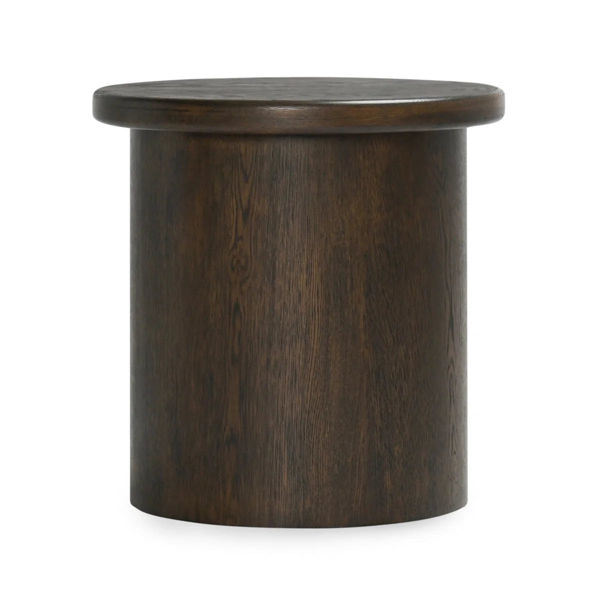 brown end table
