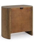 brown nightstand