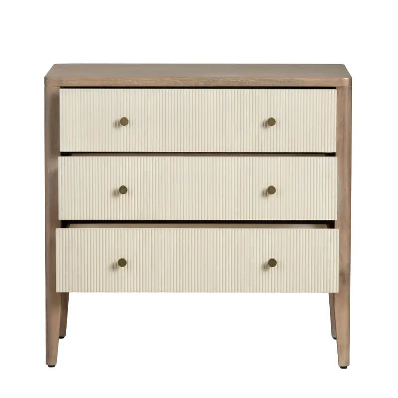 Emma 3-Drawer Nightstand