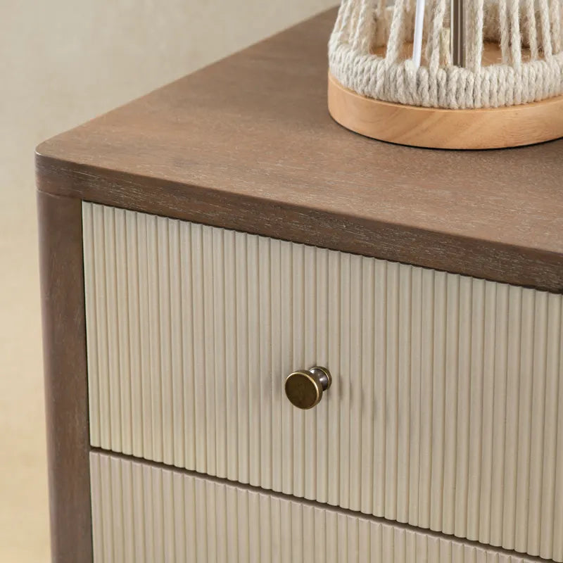 Emma 3-Drawer Nightstand