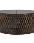 Norwood Mango Wood 40" Round Coffee Table