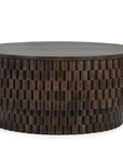 Norwood Mango Wood 40" Round Coffee Table