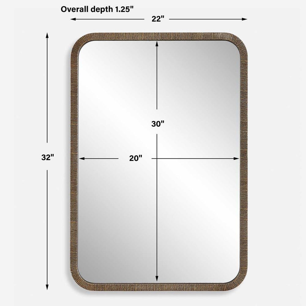 tall golden wall mirror