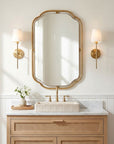 antique gold wall mirror