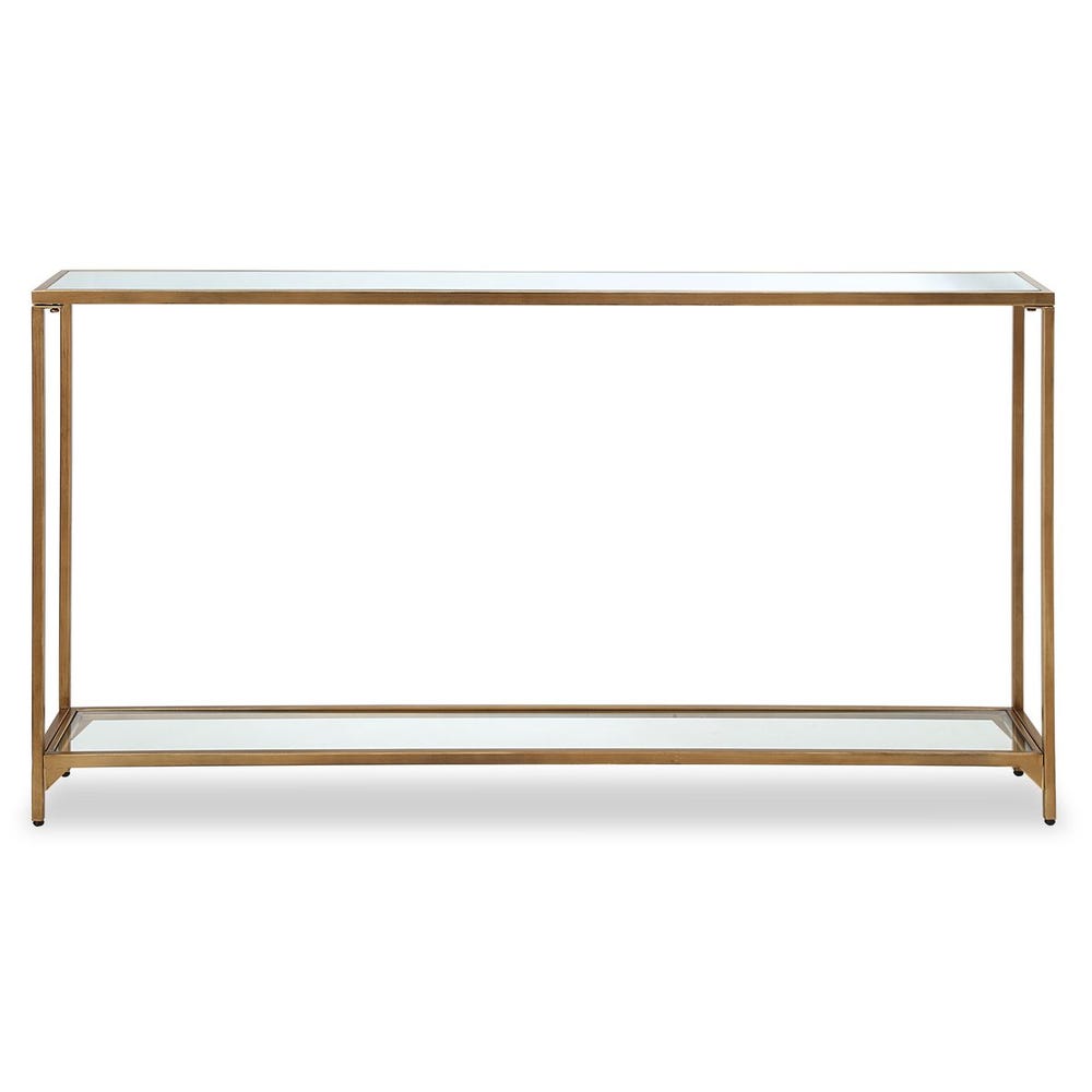 gold accent table