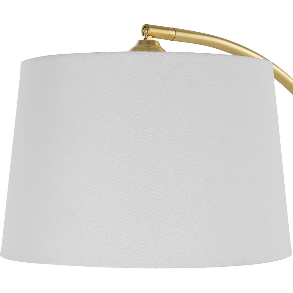 home decor white shade gold floor lamp 