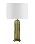 green table lamp